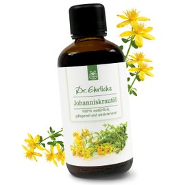 Dr. Ehrlichs Gesundkatalog St. John's Wort Oil - Natural Pure Care Oil for Wounds and Scars - Natural Skin Care Oil - Skin Oil - Red Oil - 100 ml