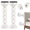 JOOVCC 2Pack Headboard Stoppers, Adjustable Threaded Bed Frame Anti-Shake Tool
