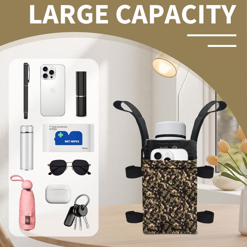 SPRING SEAON Lightweight Underarm Crutch Bag with Large Storage –
