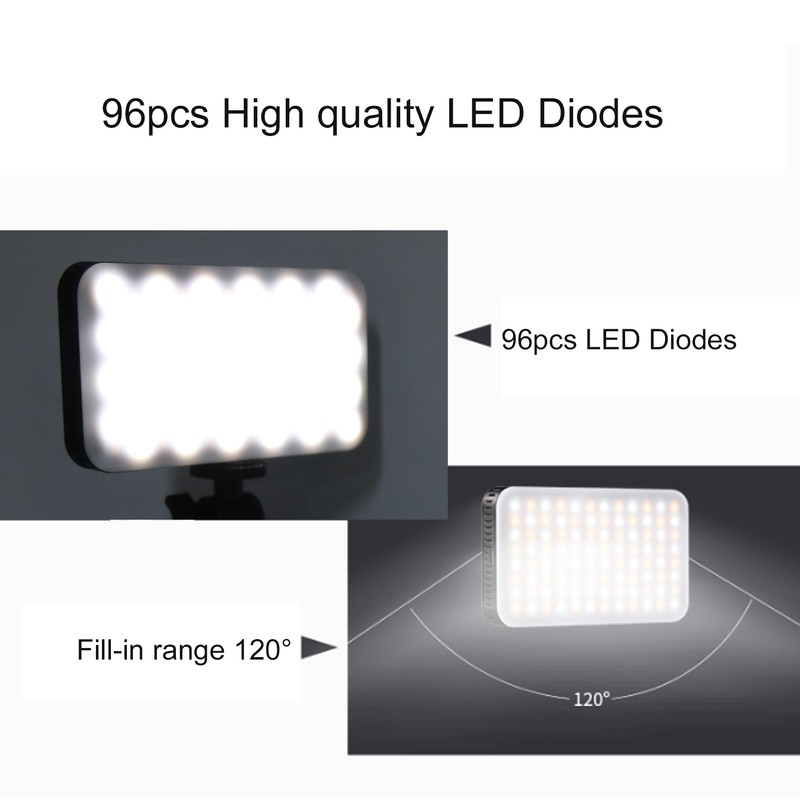 Ordor SL‑80s Portable Dimmable High Power Mini Fill Light Photography
