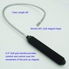 VASTOOLS Flexible Magnetic Pickup Tool Set, 2LB & 5LB, 25"