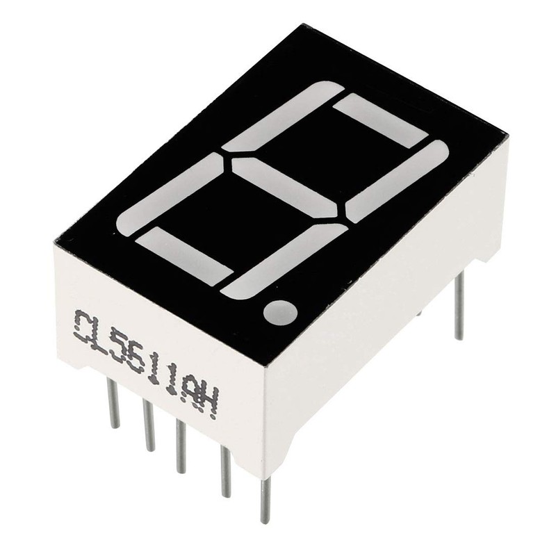 uxcell Common Cathode 10 Pin 1 Bit 7 Segment Display