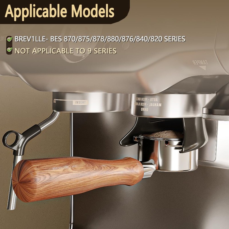 54mm Bottomless Portafilter for Breville Espresso Machines
