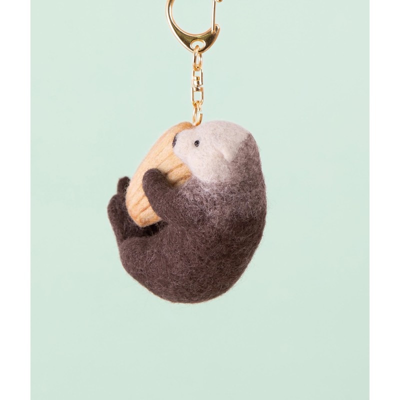 Hamanaka Wool Felt Kit: Create Animal and Snack Mascots with