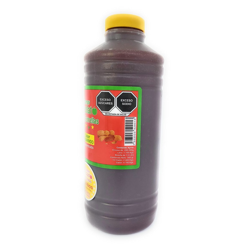 Chamoy Navolato de 5 Estrellas with Real Fruit Pulp, A