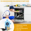 UPGRADED W10327249 W10327250 W11175771 Dishwasher Water Inlet Valve Fit for