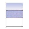 Zapco High-Security Check Paper, Blue w Complex Background Pattern, 8-1/2"