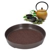 Small Tea Tray Simple Round Alloy Decorative Tea Serving Tray