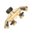 G3/4 4‑Way Water Hose Splitter Garden Hose Adapter Watering Connector