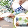 Hosuly 8 Pcs Spring Dahlia Sofa Cushion Cover for Patio
