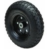 300 lbs 13 in. Pneumatic Tire Wheel with Black Hub