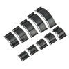 10pcs Leather Punch Incisive Thick Shallow Circle Shape High Carbon