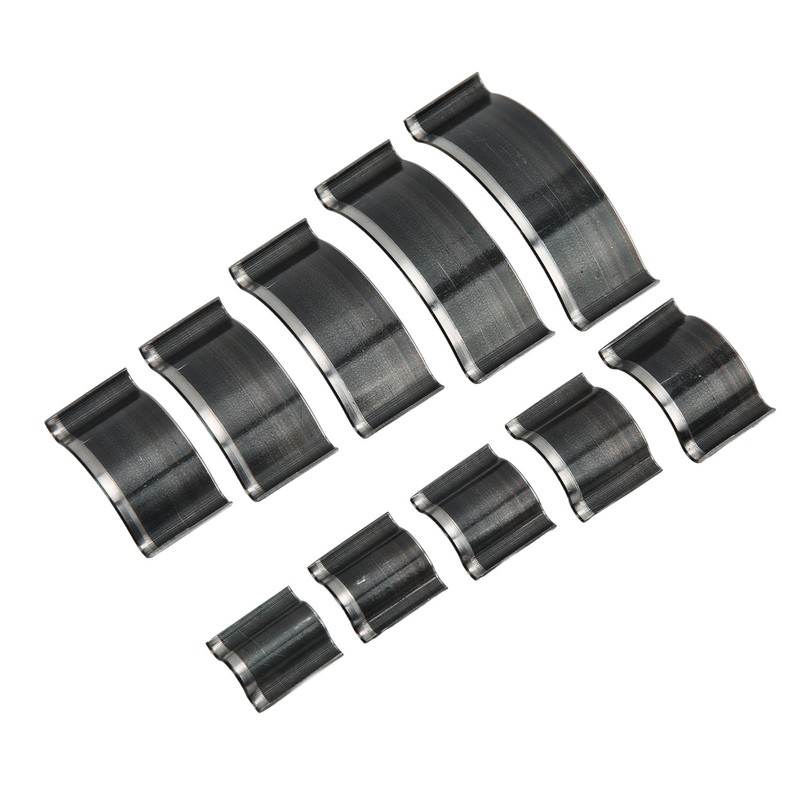 10pcs Leather Punch Incisive Thick Shallow Circle Shape High Carbon
