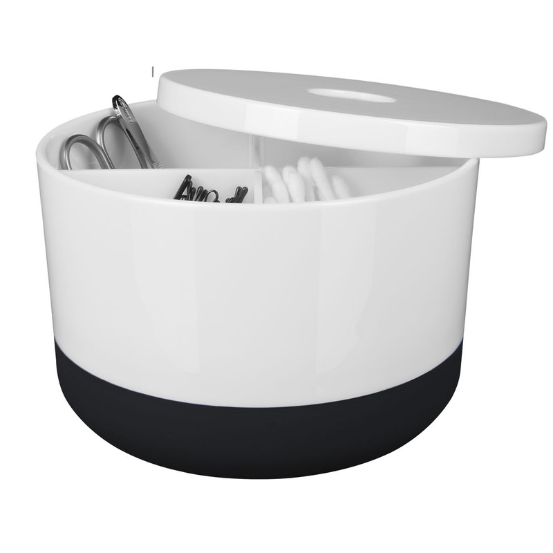 Spirella 10,17571 Moji Multi-Box Black