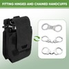 NEXT STATION Handcuff Holster，MOLLE Handcuff Case fits Multiple Cuffs,Hand Cuff