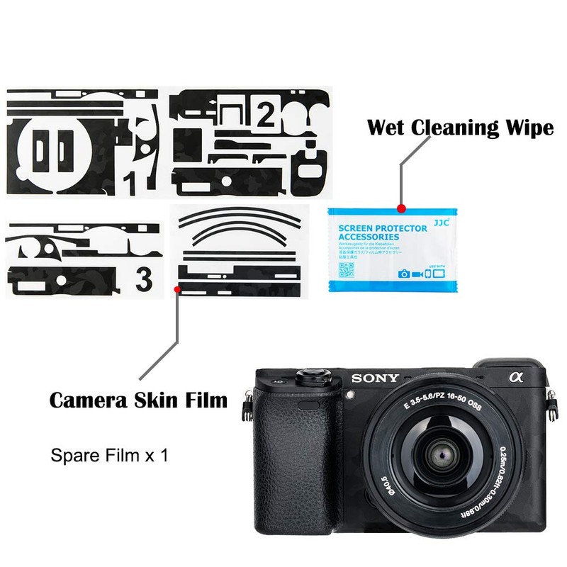 Sony a6300 A6400 + 16-50mm Lens Kits DSLR Camera Sticker