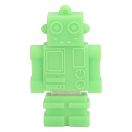 Cartoon U Disk Green Robot Appearance High Speed Bulk Storage Flash Drive Memory Device128GB