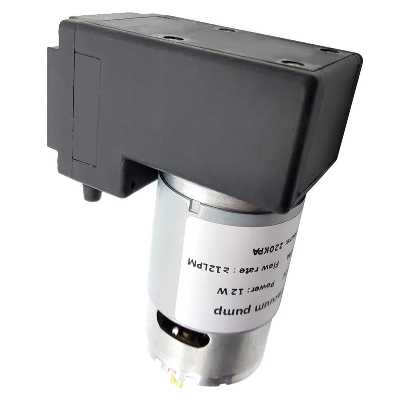 Vacuum pump DC 12V 12W, micro diaphragm pump air compressor