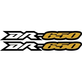 Factory EFX Gold DR650 Dr 650 Swingarm Stickers Decals Graphics airbox tank dirtbike SE