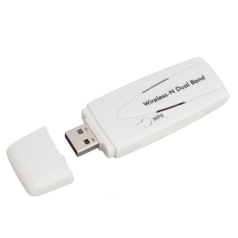 Dual Band Wireless N Adaptor Professional High Speed 300Mbps 2.4G