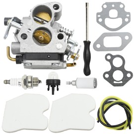 Ollanoos 574719402 Carburetor Kit, Replacement for Husqvarna 235 235E Replacement for Jonsered CS2234 CS2238, Replaces 545072601 586936202 C1T-W33C 545061801