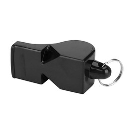 Alomejor Referee Whistle No Roll Ball Referee Whistle Loud Crisp Sound Whistle with Lanyard Storage Box for Sports Emergency Survival
