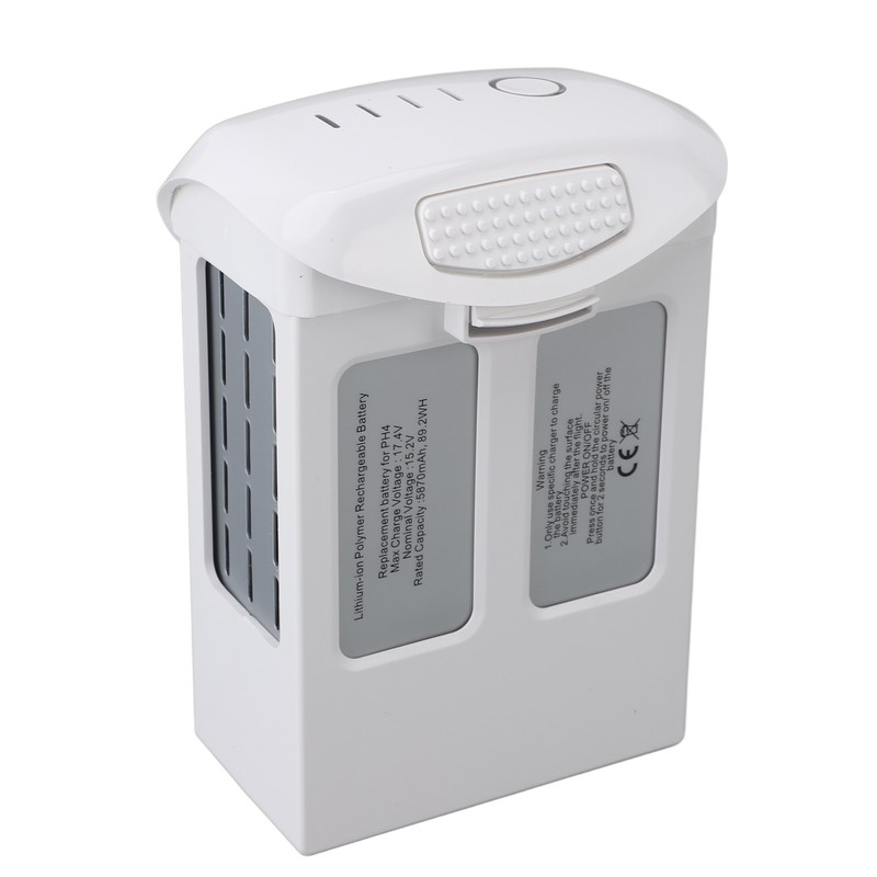 Drone Battery White 5870mAh High Capacity Drone Intelligent Battery for