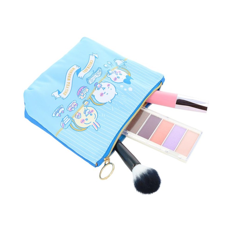 Sun-Star Stationery Chiikawa Pouch Boat Shape Wonder Tea Time Tea