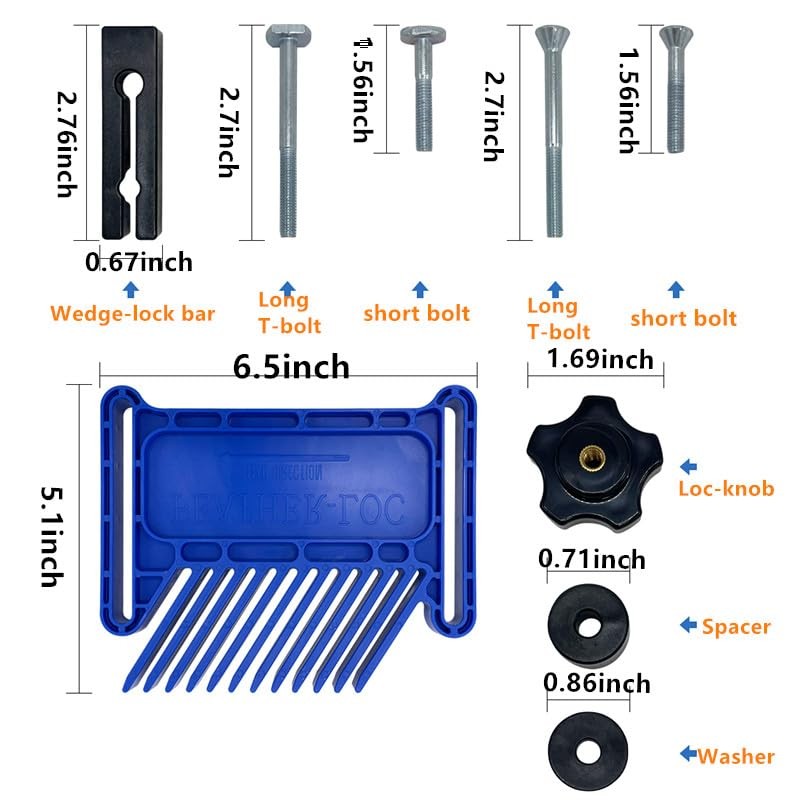 Featherboard Woodworking Tools, Safety Device Stackable Featherboard for Table Saws,