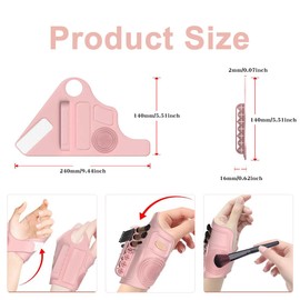 SGERUFZ Makeup Assistant with Versatile Functions and Hygienic Design (240 x 140 x 16 mm)
