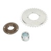 410 Sprocket Toothless Flywheel Kit with Silver Adapter Steel Light