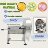 Generic Electric Potato Slicer, 0-0.4"" Stainless Steel Commercial Onion Slicer,