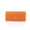 Tory Burch Saffiano Leather Sunglasses Case Blood Orange