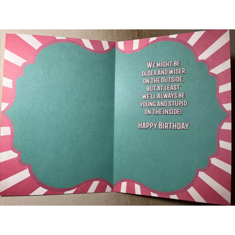 Leanin Tree BIRTHDAY might. be older & wise on the