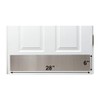 Stainless Steel Door Kick Plate Mop Plate Protection Plate, 12"