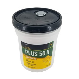 John Deere Plus-50 II CJ-4 Diesel Motor Oil 15W-40 5 Gallon Bucket TY26679