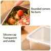 3 Pieces Stainless Steel Crisper Box, Refrigerator Crisper Food Storage