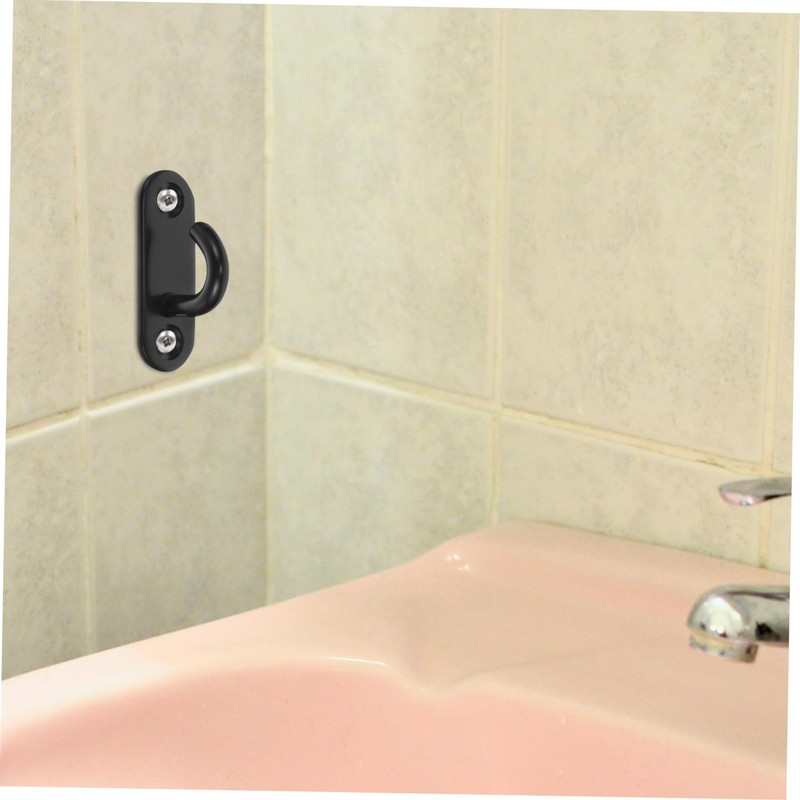 Totority 4Pcs Stainless Steel Pad Eye Hooks for Ceiling and