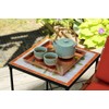 Achla Designs Square Tray, 10", Copper