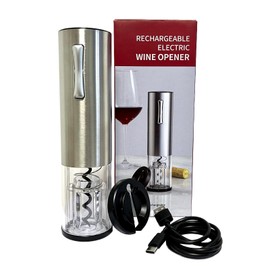Fully Automatic Wine Bottle Opener, Electric Corkscrew for Kitchen Tools (with charging cable)