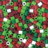 Perler Beads Christmas Mix 2 Bead Bag, Small, 1000 Count