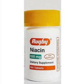 Special Pack of 5 -NIACIN TAB 100MG Rugby 100TB Watson Labs, INC (PSI) NO Post