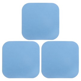 sourcing map 3Pcs Rubber Jar Opener Grippers Pads, Heat-insulated Grippers Pads (Blue)