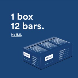 RXBAR, Blueberry, Protein Bar, High Protein Snack, Gluten Free, 1.83 Ounce (Pack of 12)