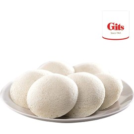 Gits Rice Idli Instant Breakfast Mix 500g - Made From Fermented Batter Of Rice & Lentil - A Traditional South Indian Breakfast -Makes 45 Idlis (Pack of 3)