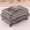 Vintage Jewelry Box Innovative European Style Light Luxury Metal Trinket