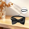 Wenrou Pack of 12 Bow Tie Extensions, Elastic, Adjustable Fly