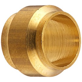 Legris 0124 06 00 Brass Compression Tube Fitting, Sleeve, 6 mm Tube OD