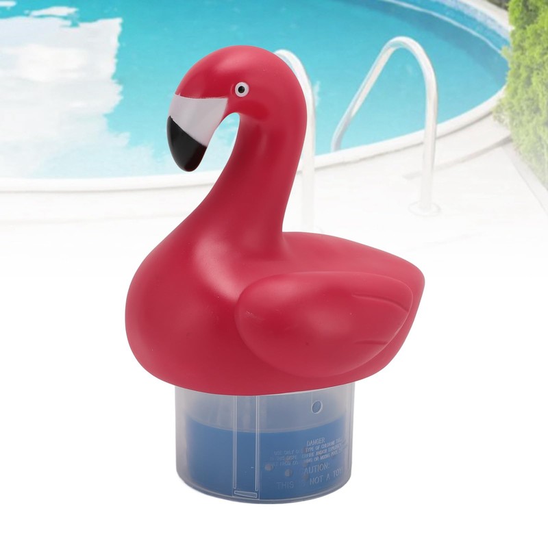 Pool Chlorine Float, Turtle Flamingo Chlorine Float, Adjustable Release, Easy