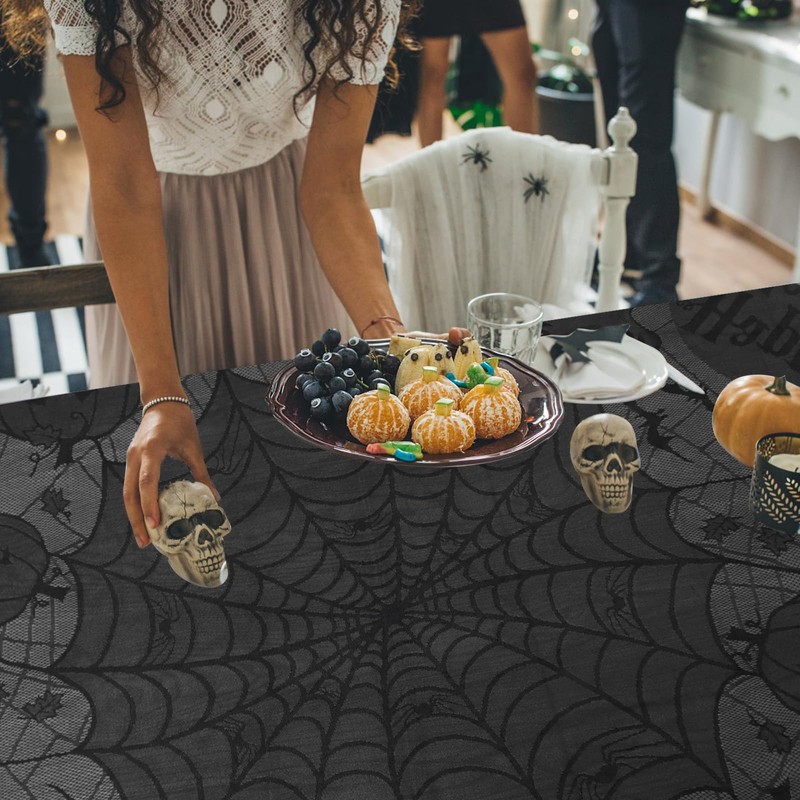 [LEISURE CLUB] Halloween Decorative Table Runner Table Runner Table Cloth